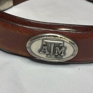 Texas A&M Aggies Genuine Leather Belt Size 42